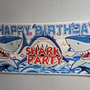 Shark birthday party